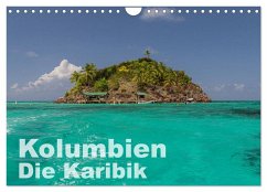 Cover Kolumbien - Die Karibik (Wandkalender 2026 DIN A4 quer), CALVENDO Monatskalender