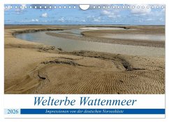 Welterbe Wattenmeer (Wandkalender 2026 DIN A4 quer), CALVENDO Monatskalender