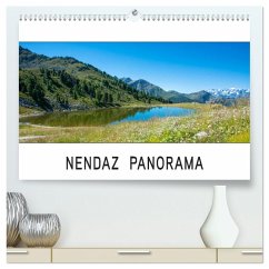 Nendaz Panorama (hochwertiger Premium Wandkalender 2026 DIN A2 quer), Kunstdruck in Hochglanz Nendaz Panorama (hochwertiger Premium Wandkalender 2026 DIN A2 quer), Kunstdruck in Hochglanz