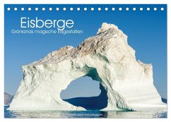Cover Eisberge - Grönlands magische Eisgestalten (Tischkalender 2026 DIN A5 quer), CALVENDO Monatskalender