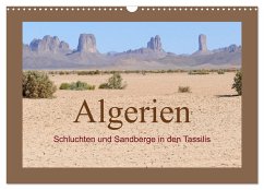 Cover Algerien - Schluchten und Sandberge in den Tassilis (Wandkalender 2026 DIN A3 quer), CALVENDO Monatskalender