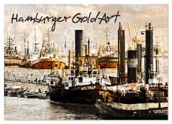 Cover Hamburger GoldArt (Wandkalender 2026 DIN A2 quer), CALVENDO Monatskalender
