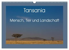 Cover Tansania - Mensch, Tier und Landschaft (Wandkalender 2026 DIN A3 quer), CALVENDO Monatskalender