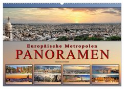 Europäische Metropolen - Panoramen (Wandkalender 2026 DIN A2 quer), CALVENDO Monatskalender Europäische Metropolen - Panoramen (Wandkalender 2026 DIN A2 quer), CALVENDO Monatskalender