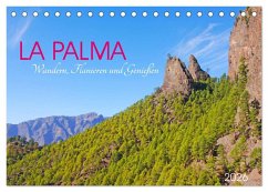 La Palma. Wandern, Flanieren und Genießen (Tischkalender 2026 DIN A5 quer), CALVENDO Monatskalender
