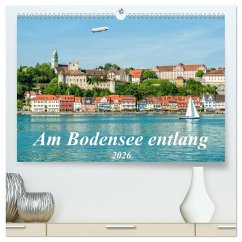 Cover Am Bodensee entlang (hochwertiger Premium Wandkalender 2026 DIN A2 quer), Kunstdruck in Hochglanz