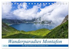 Wanderparadies Montafon (Tischkalender 2026 DIN A5 quer), CALVENDO Monatskalender Wanderparadies Montafon (Tischkalender 2026 DIN A5 quer), CALVENDO Monatskalender