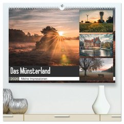 Cover Das Münsterland - Meine Impressionen (hochwertiger Premium Wandkalender 2026 DIN A2 quer), Kunstdruck in Hochglanz
