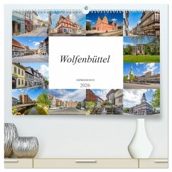 Wolfenbüttel Impressionen (hochwertiger Premium Wandkalender 2026 DIN A2 quer), Kunstdruck in Hochglanz Wolfenbüttel Impressionen (hochwertiger Premium Wandkalender 2026 DIN A2 quer), Kunstdruck in Hochglanz