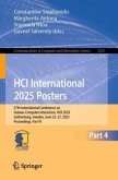 HCI International 2025 Posters HCI International 2025 Posters