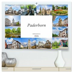 Paderborn Impressionen (hochwertiger Premium Wandkalender 2026 DIN A2 quer), Kunstdruck in Hochglanz
