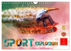 Sport Explosion (Wandkalender 2026 DIN A4 quer), CALVENDO Monatskalender Sport Explosion (Wandkalender 2026 DIN A4 quer), CALVENDO Monatskalender