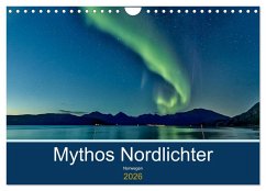 Norwegen - Mythos Nordlichter (Wandkalender 2026 DIN A4 quer), CALVENDO Monatskalender