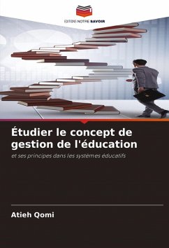 Étudier le concept de gestion de l'éducation Cover Étudier le concept de gestion de l'éducation