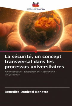 Cover La sécurité, un concept transversal dans les processus universitaires