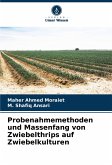 Probenahmemethoden und Massenfang von Zwiebelthrips auf Zwiebelkulturen