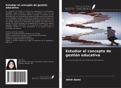 Cover Estudiar el concepto de gestión educativa