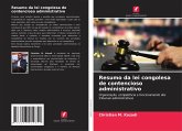 Resumo da lei congolesa de contencioso administrativo Resumo da lei congolesa de contencioso administrativo