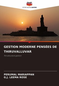 Cover GESTION MODERNE PENSÉES DE THIRUVALLUVAR