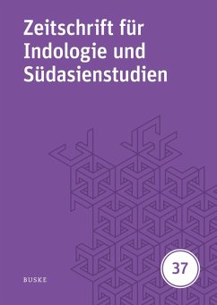 Cover Zeitschrift für Indologie und Südasienstudien 37