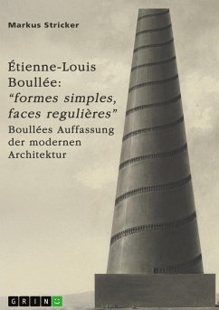 Étienne-Louis Boullée (1728-1799). "Formes simples, faces regulières" Étienne-Louis Boullée (1728-1799). "Formes simples, faces regulières"