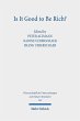 Is It Good to Be Rich? (eBook, PDF) - Bild 1