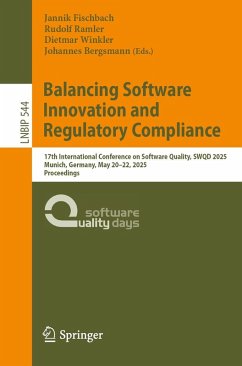 Cover Balancing Software Innovation and Regulatory Compliance (eBook, PDF)