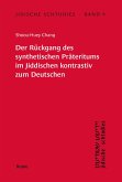 Der Rückgang des synthetischen Präteritums im Jiddischen kontrastiv zum Deutschen (eBook, PDF)