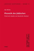 Phonetik des Jiddischen (eBook, PDF)