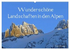 Cover Wunderschöne Landschaften in den Alpen (Wandkalender 2026 DIN A2 quer), CALVENDO Monatskalender
