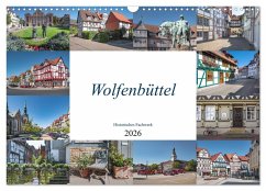 Wolfenbüttel - Historisches Fachwerk (Wandkalender 2026 DIN A3 quer), CALVENDO Monatskalender