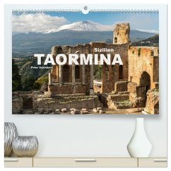 Sizilien - Taormina (hochwertiger Premium Wandkalender 2026 DIN A2 quer), Kunstdruck in Hochglanz