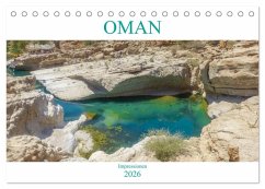 Oman - Impressionen (Tischkalender 2026 DIN A5 quer), CALVENDO Monatskalender Oman - Impressionen (Tischkalender 2026 DIN A5 quer), CALVENDO Monatskalender