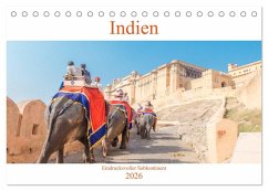 Indien - Eindrucksvoller Subkontinent (Tischkalender 2026 DIN A5 quer), CALVENDO Monatskalender Indien - Eindrucksvoller Subkontinent (Tischkalender 2026 DIN A5 quer), CALVENDO Monatskalender