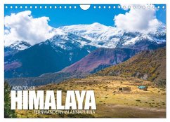 Abenteuer Himalaya - Fernwandern im Annapurna (Wandkalender 2026 DIN A4 quer), CALVENDO Monatskalender