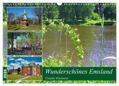 Cover Wunderschönes Emsland (Wandkalender 2026 DIN A3 quer), CALVENDO Monatskalender