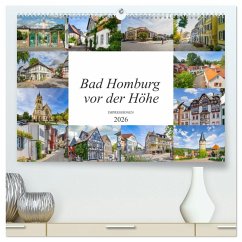 Cover Bad Homburg vor der Höhe Impressionen (hochwertiger Premium Wandkalender 2026 DIN A2 quer), Kunstdruck in Hochglanz