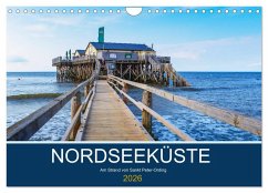 Cover Nordseeküste Am Strand von Sankt Peter-Ording (Wandkalender 2026 DIN A4 quer), CALVENDO Monatskalender