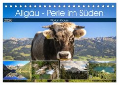 Allgäu - Perle im Süden (Tischkalender 2026 DIN A5 quer), CALVENDO Monatskalender