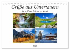Cover Grüße aus Untertauern (Tischkalender 2026 DIN A5 quer), CALVENDO Monatskalender