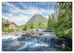 Aufregendes Norwegen (Tischkalender 2026 DIN A5 quer), CALVENDO Monatskalender