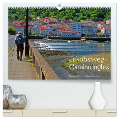 Cover Jakobsweg - Camino Ingles (hochwertiger Premium Wandkalender 2026 DIN A2 quer), Kunstdruck in Hochglanz
