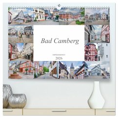 Bad Camberg Impressionen (hochwertiger Premium Wandkalender 2026 DIN A2 quer), Kunstdruck in Hochglanz