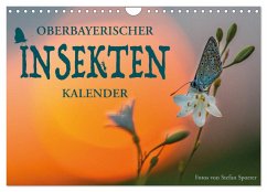Cover Oberbayerischer Insekten Kalender (Wandkalender 2026 DIN A4 quer), CALVENDO Monatskalender