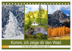 Cover Komm, ich zeige dir den Wald (Tischkalender 2026 DIN A5 quer), CALVENDO Monatskalender