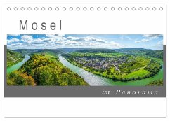 Cover Mosel im Panorama (Tischkalender 2026 DIN A5 quer), CALVENDO Monatskalender