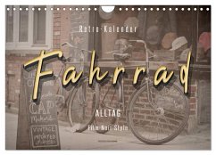 Cover Fahrrad Alltag - Film Noir Style (Wandkalender 2026 DIN A4 quer), CALVENDO Monatskalender