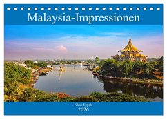 Malaysia-Impressionen (Tischkalender 2026 DIN A5 quer), CALVENDO Monatskalender