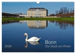 Bonn Die Stadt am Rhein (Wandkalender 2026 DIN A3 quer), CALVENDO Monatskalender