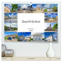 Cover Saarbrücken Impressionen (hochwertiger Premium Wandkalender 2026 DIN A2 quer), Kunstdruck in Hochglanz